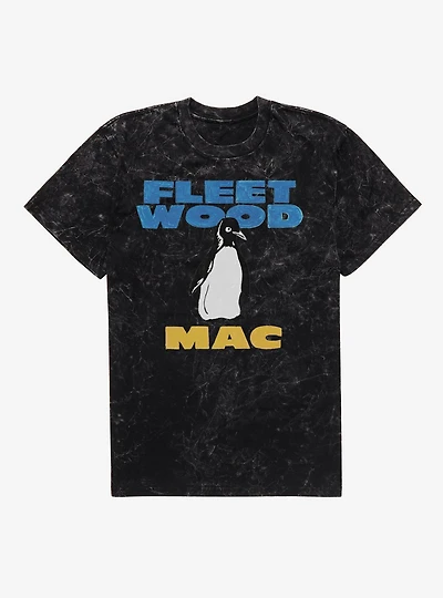 Fleetwood Mac Penguin Mineral Wash T-Shirt