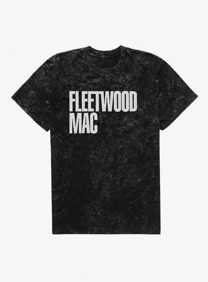 Fleetwood Mac Logo Mineral Wash T-Shirt