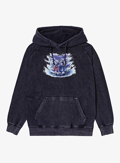 Disney Kingdom Hearts Sora & Riku Mineral Wash Hoodie