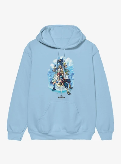 Disney Kingdom Hearts Cloud Group Shot Hoodie