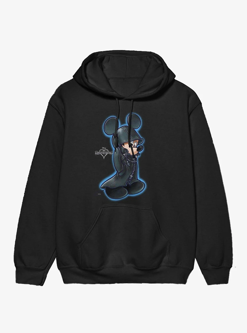 Disney Kingdom Hearts Black Robe Mickey Hoodie