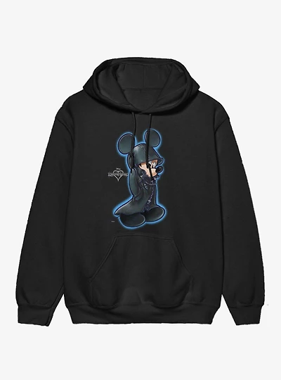 Disney Kingdom Hearts Black Robe Mickey Hoodie