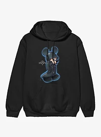 Disney Kingdom Hearts Black Robe Mickey Hoodie