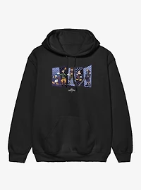 Disney Kingdom Hearts Hero Panels Sora Donald Goofy Mickey Riku Hoodie