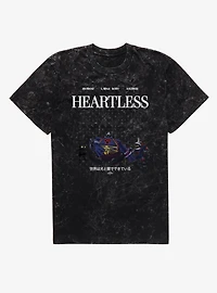 Disney Kingdom Hearts Heartless Trio Mineral Wash T-Shirt