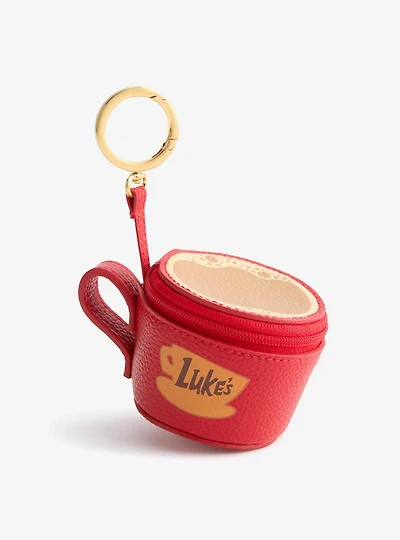 Vera Bradley x Gilmore Girls Luke's Coffee Cup Coin Purse Bag Charm