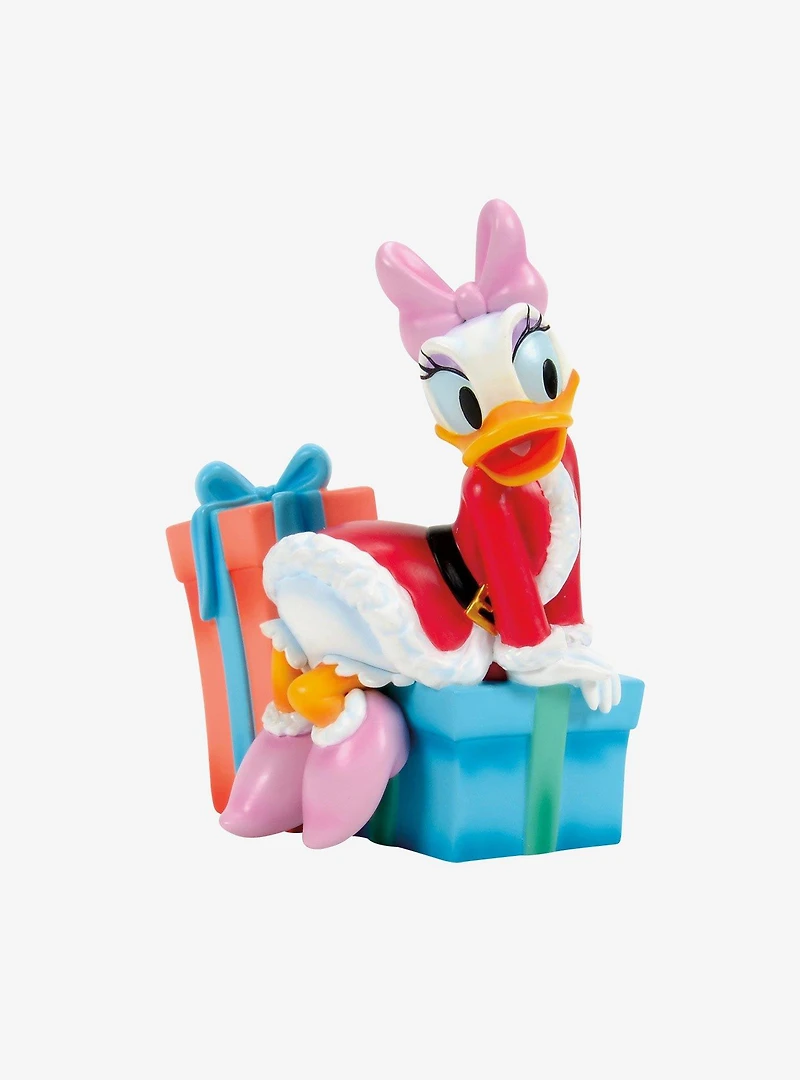 Disney Showcase Collection Daisy Duck with Christmas Figurine