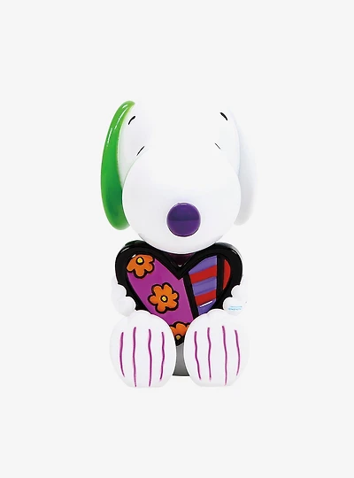 Britto Peanuts Snoopy Heart Mini Figurine