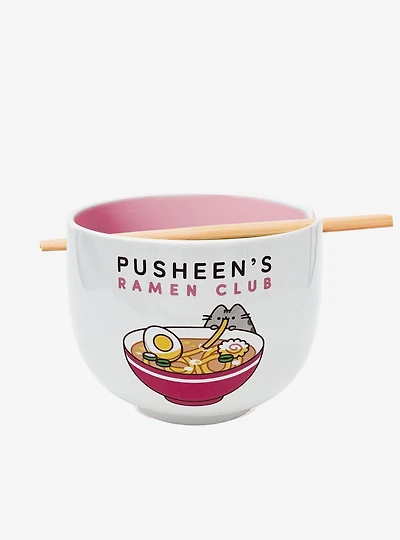 Pusheen Cat Pusheen's Ramen Club Bowl