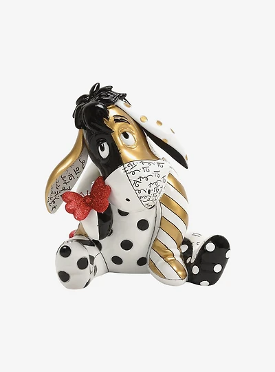 Britto Disney Winnie The Pooh Eeyore Midas Gold Figurine