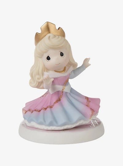 Precious Moments Disney Aurora with 2 Color Dress Figurine