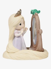 Precious Moments Disney Rapunzel with Mirror Figurine