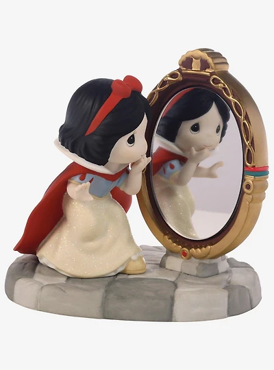 Precious Moments Disney Princess Snow White With Mirror Figurine