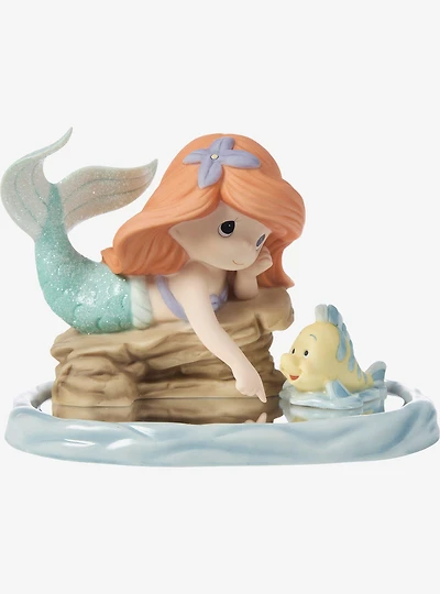 Precious Moments Disney Princess Ariel With Mirror Figurine