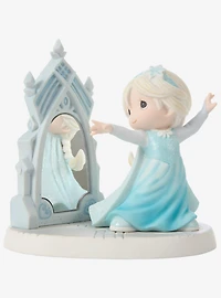 Precious Moments Disney Princess Elsa With Mirror Figurine