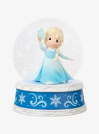 Precious Moments Disney Princess Elsa Disk Snowflakes LED Musical Figurine