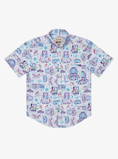 RSVLTS x Disney and Pixar Toy Story "Space Ranger Schematics"KUNUFLEX Short Sleeve Shirt