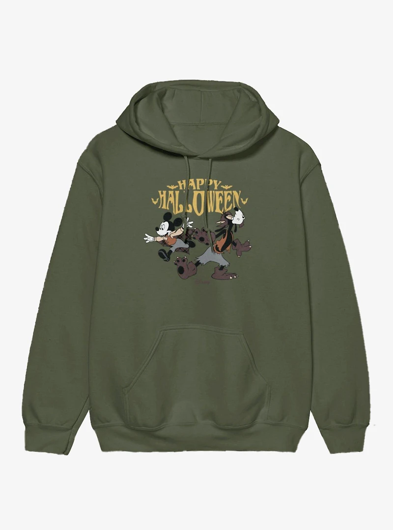 Disney Mickey Mouse Happy Halloween Howl Goofy With Hoodie