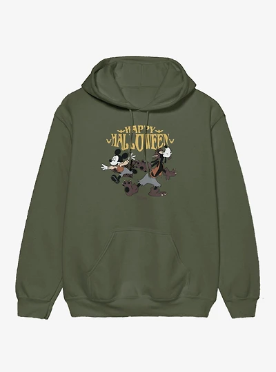 Disney Mickey Mouse Happy Halloween Howl Goofy With Hoodie