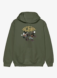 Disney Mickey Mouse Happy Halloween Howl Goofy With Hoodie