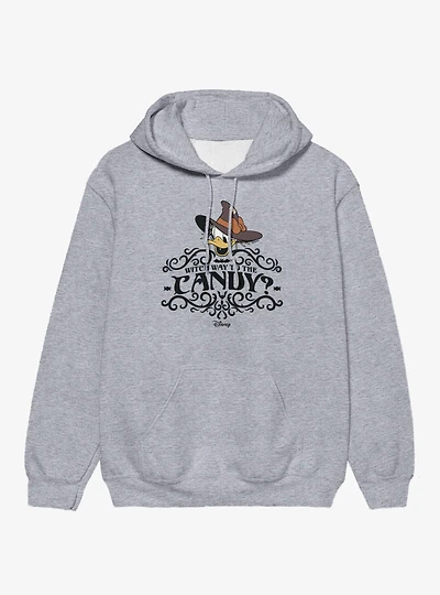Disney Mickey Mouse Witch Way To Candy Straw Hat Daisy Hoodie