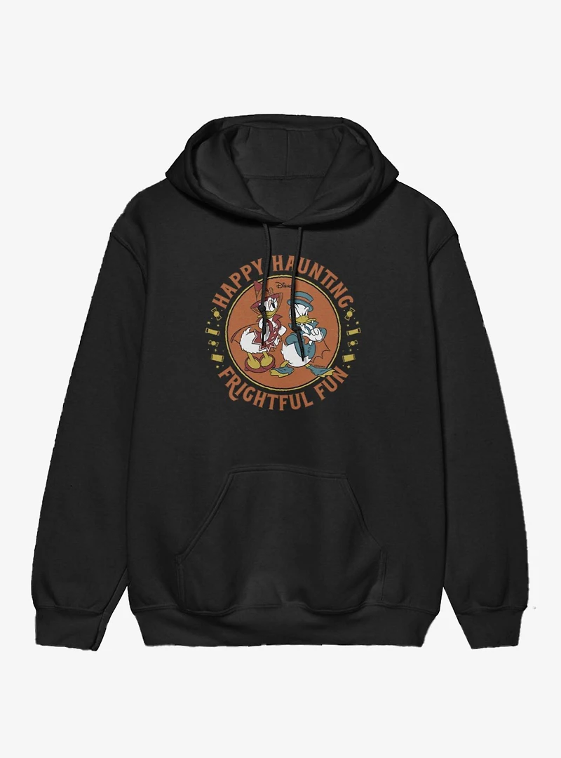 Disney Mickey Mouse Happy Haunting Frightful Fun Donald Daisy Costumes Hoodie