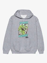 Marvel Zombies Assemble Hulk Captain America Hoodie