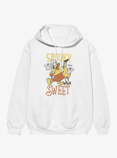 Disney Mickey Mouse Spooky Sweet Candy Corn Donald Duck Hoodie