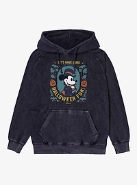 Disney Mickey Mouse Halloween Fun Vampire Portrait Mineral Wash Hoodie