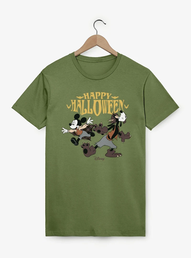 Disney Mickey Mouse Happy Halloween Howl Goofy With T-Shirt