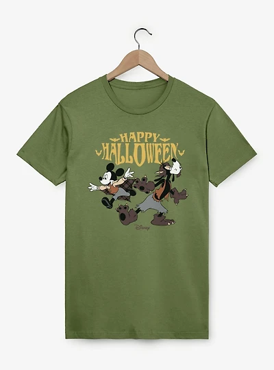 Disney Mickey Mouse Happy Halloween Howl Goofy With T-Shirt