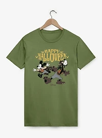 Disney Mickey Mouse Happy Halloween Howl Goofy With T-Shirt