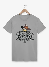 Disney Mickey Mouse Witch Way To Candy Straw Hat Daisy T-Shirt