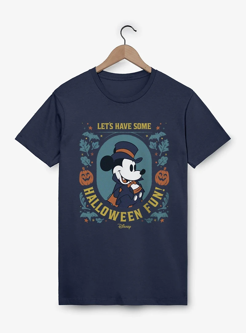 Disney Mickey Mouse Halloween Fun Vampire Portrait T-Shirt