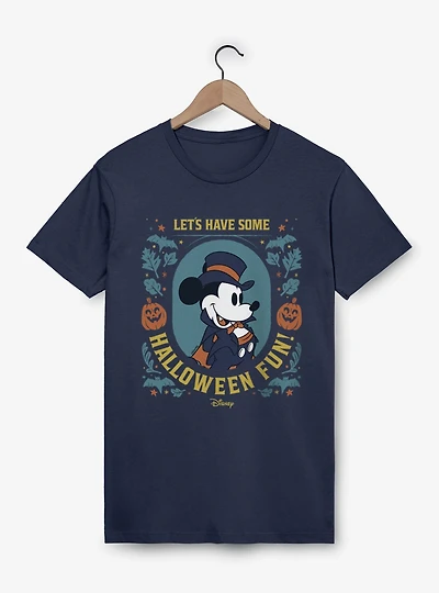 Disney Mickey Mouse Halloween Fun Vampire Portrait T-Shirt