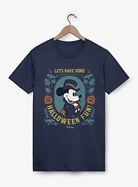 Disney Mickey Mouse Halloween Fun Vampire Portrait T-Shirt