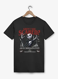 Disney Nightmare Before Christmas Are You Scared Jack Skellington T-Shirt