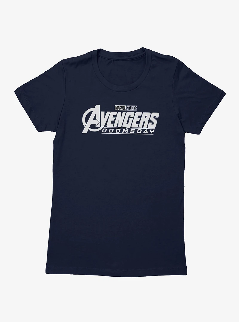 Marvel Avengers Doomsday Logo Womens T-Shirt