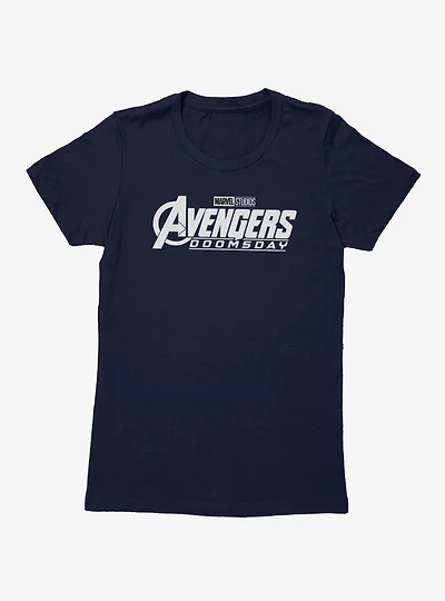 Marvel Avengers Doomsday Logo Womens T-Shirt