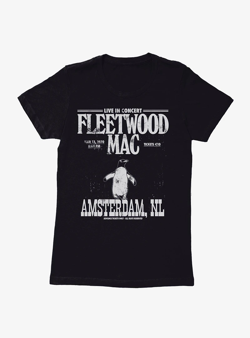 Fleetwood Mac Live Amsterdam, NL Womens T-Shirt