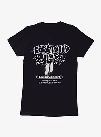 Fleetwood Mac Live Concert Flyer Womens T-Shirt