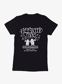 Fleetwood Mac Live Concert Penguins Flyer Womens T-Shirt