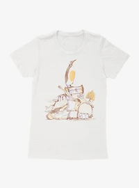 Fleetwood Mac Penguin Pile Womens T-Shirt