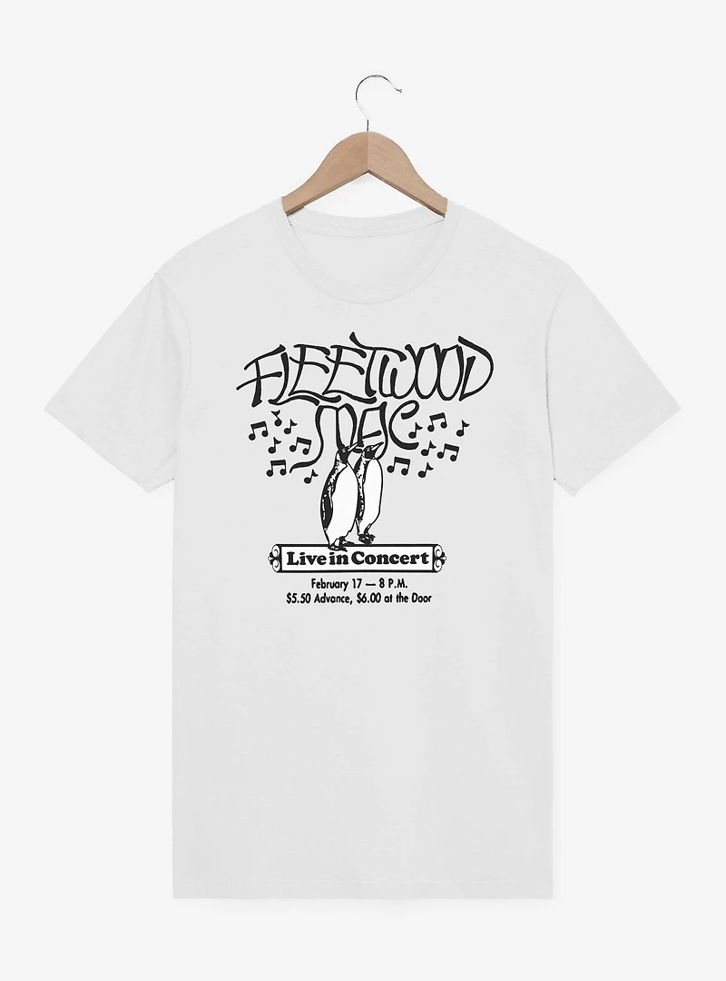 Fleetwood Mac Live Concert Flyer T-Shirt