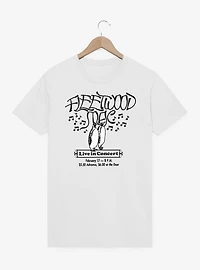 Fleetwood Mac Live Concert Flyer T-Shirt