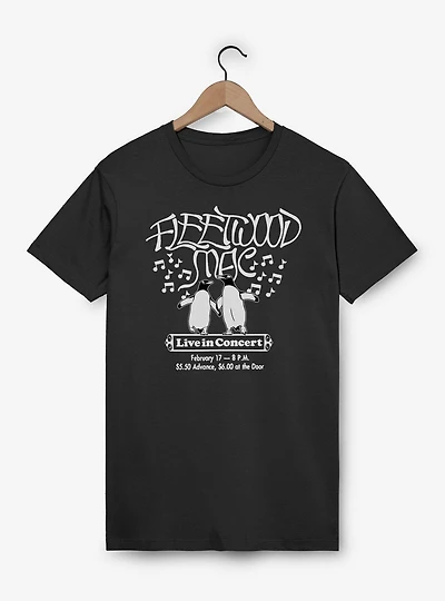 Fleetwood Mac Live Concert Penguins Flyer T-Shirt