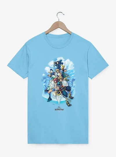 Disney Kingdom Hearts Cloud Group Shot T-Shirt