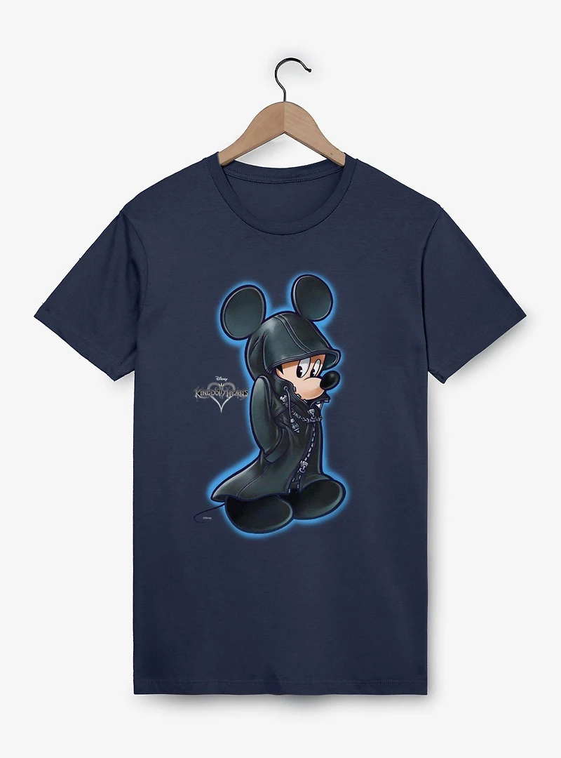 Disney Kingdom Hearts Black Robe Mickey T-Shirt