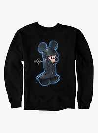 Disney Kingdom Hearts Black Robe Mickey Sweatshirt