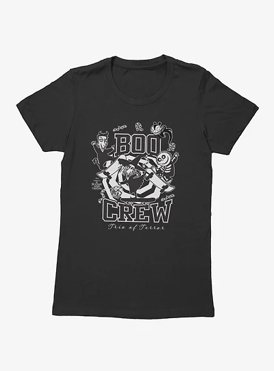 Disney Nightmare Before Christmas Boo Crew Trio Of Terror Womens T-Shirt